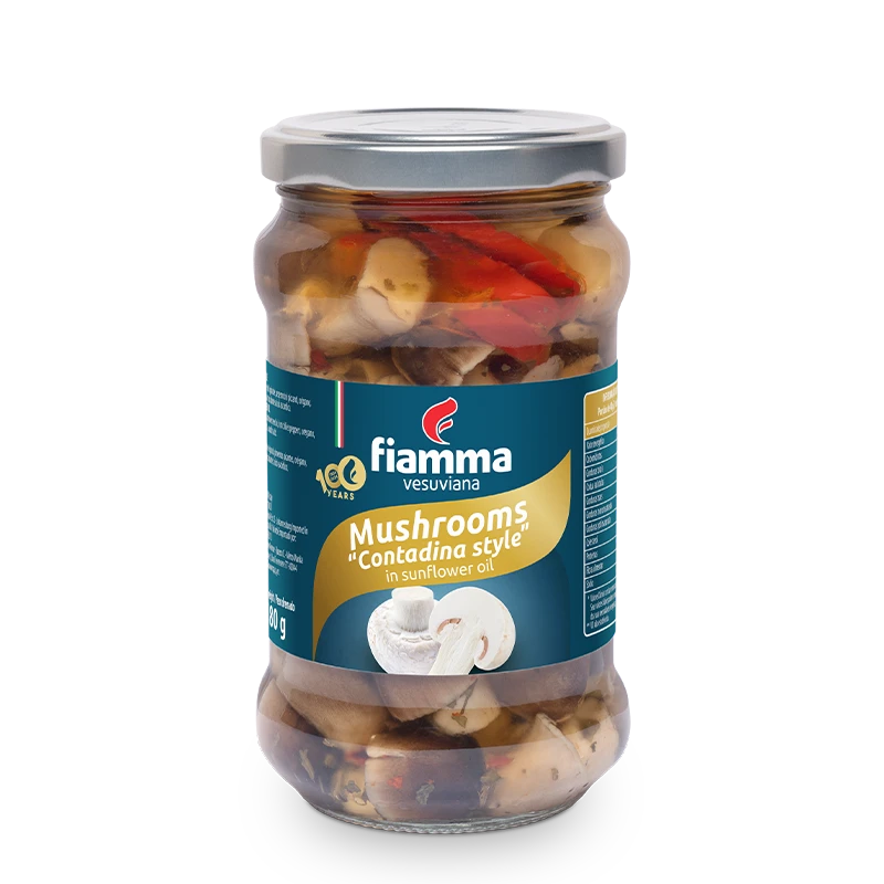 Champignons de Paris à l'huile de tournesol 314 ml